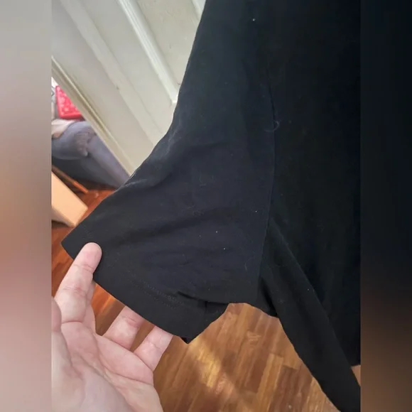 3X Bella Canvas Black and Green Women's Shirt - Picture 3 of 4